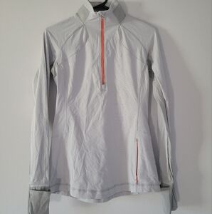 Lululemon Race With Grace Zip Up Long Sleeve Top